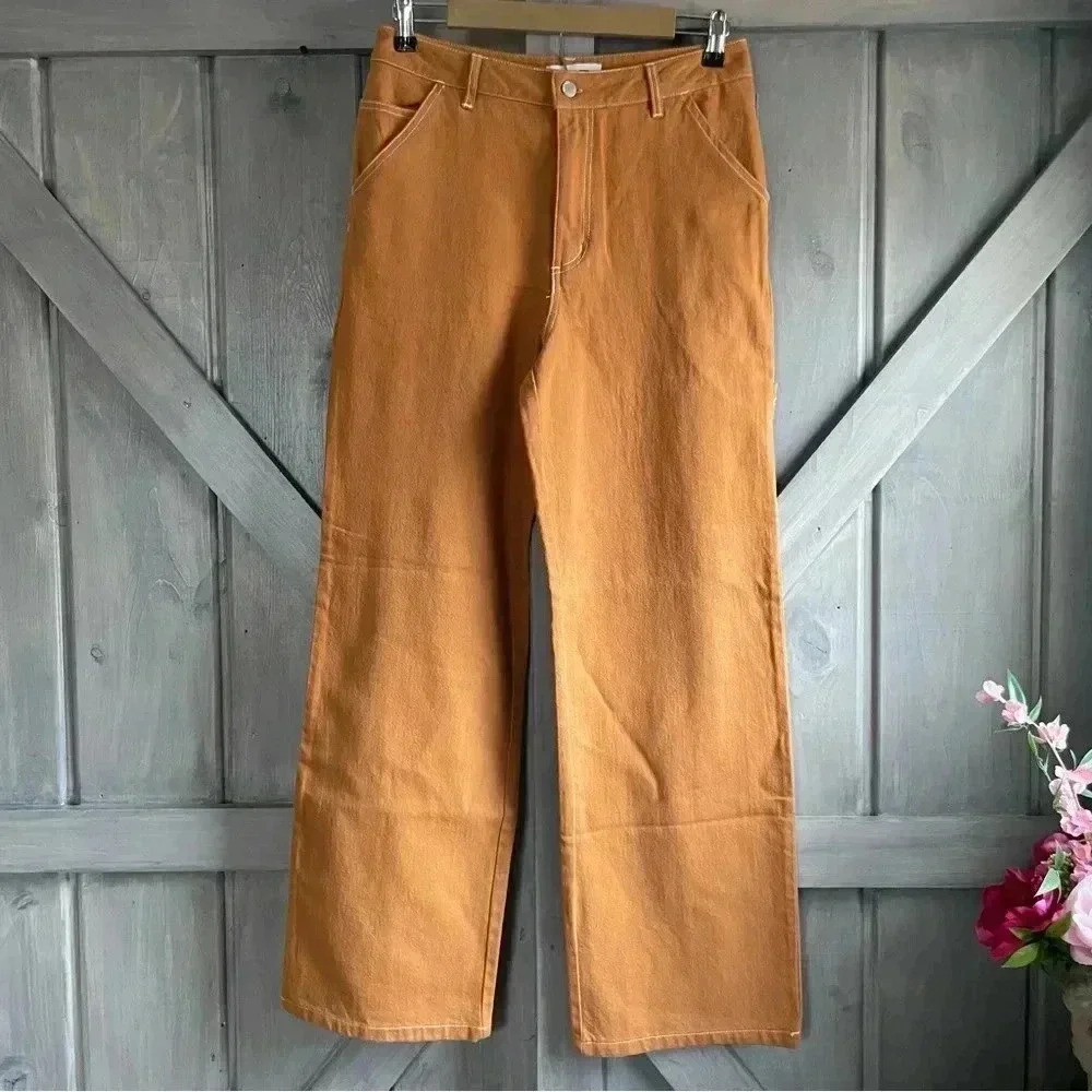 RSQ Womens High Rise Relaxed Carpenter Pants size Large